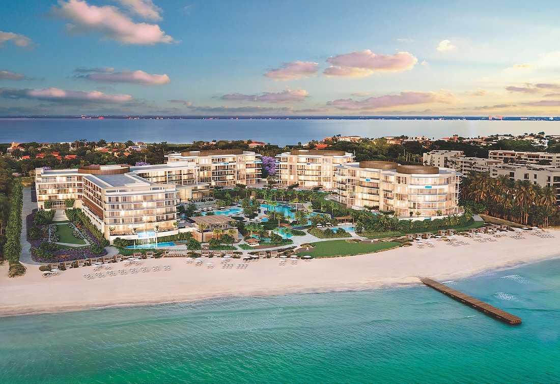 Courtesy. Moss Construction was awarded a contract for The Residences at The St. Regis Longboat Key Resort.Â Â