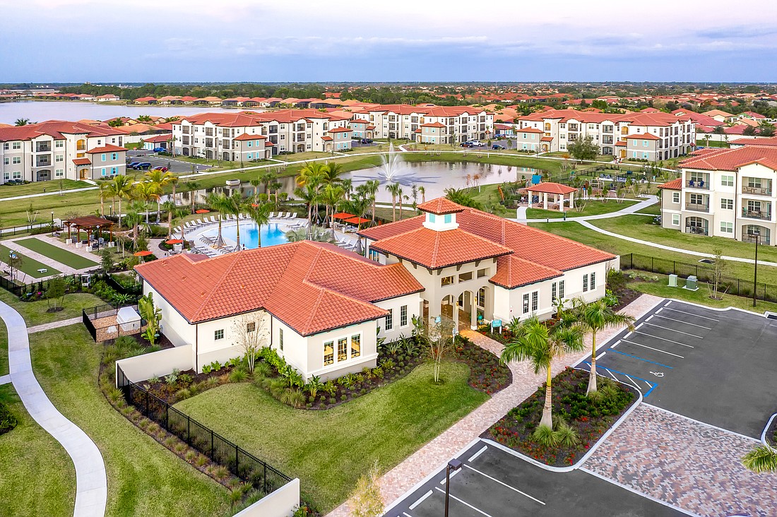 COURTESY PHOTO â€” General Services Corp., of Richmond, Va., has purchased the Treviso Grand apartments in Nokomis for $64 million.