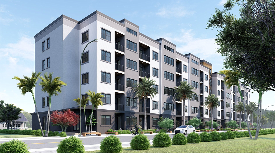 Courtesy. Construction on The Metropolitan, a 200-unit apartment community in Bradenton by developer Pearl Homes,Â is expected to begin in the second half of 2021.