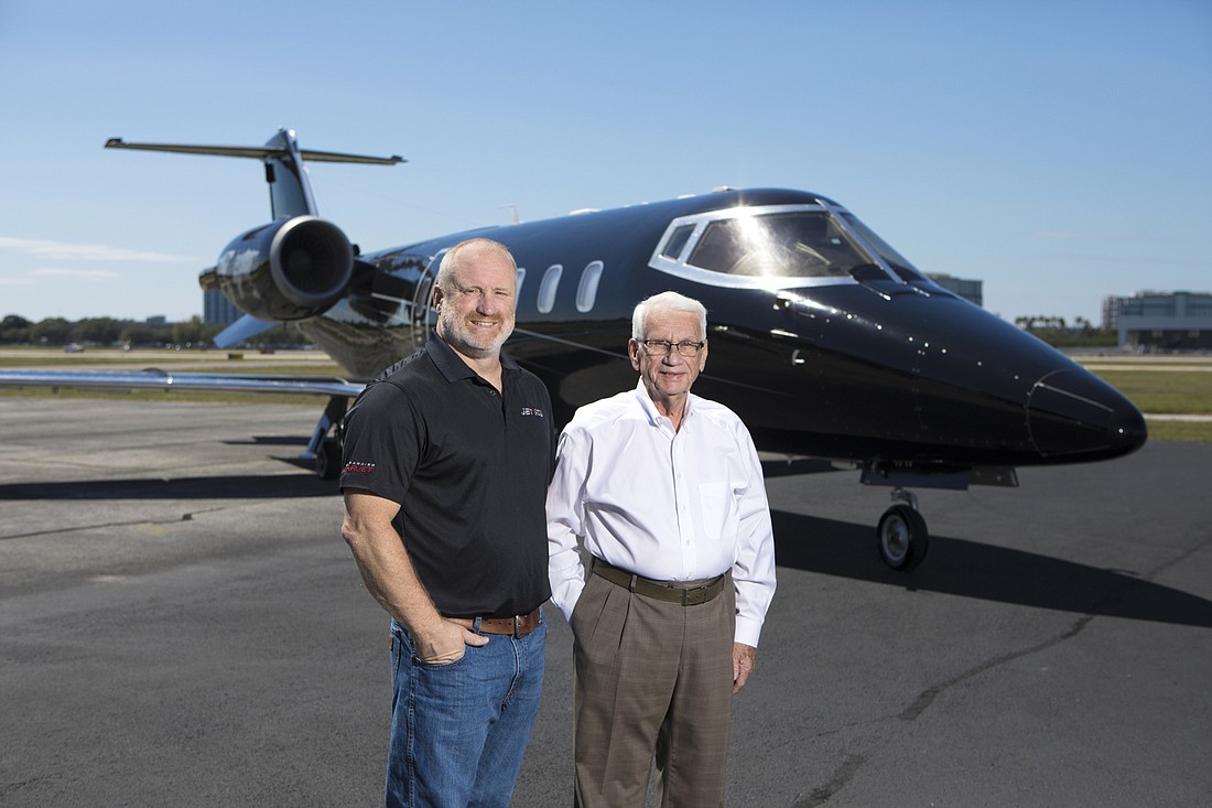 Mark Wemple: Mike Honeycutt, who founded Jet ICU, with his father Bill, who runs the company&#39;s insurance division, Missionary Travel Association.