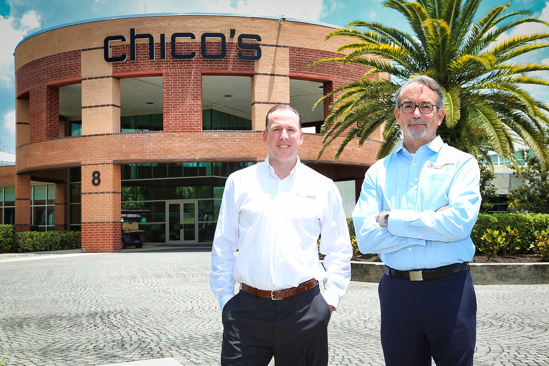 Stefania Pifferi. LandQwest Managing Principal Adam Palmer, along with the firmâ€™s Mike Doyle, are marketing the Chicoâ€™s Commerce Park space.