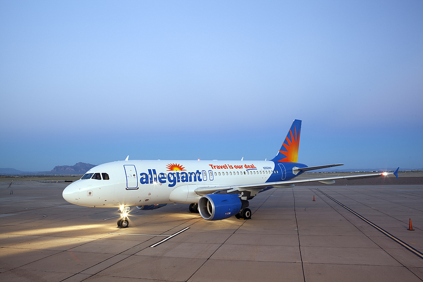FILE: Allegiant Air adding flights to Northwest Arkansas National Airport in Bentonville and Provo Airport in Provo, Utah later this year.