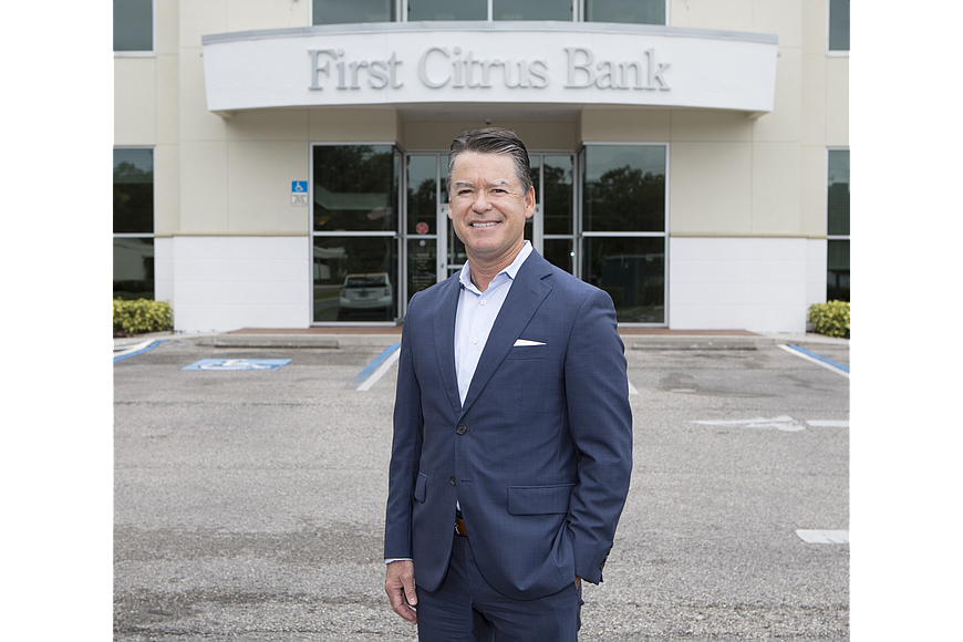 FILE: Jack Barrett, president and CEO, of First Citrus Bank