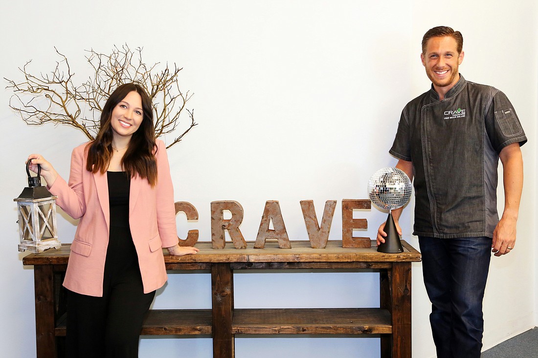 Stefania Pifferi. Brian and Nicole Roland foundedÂ Crave Culinaire in 2013.