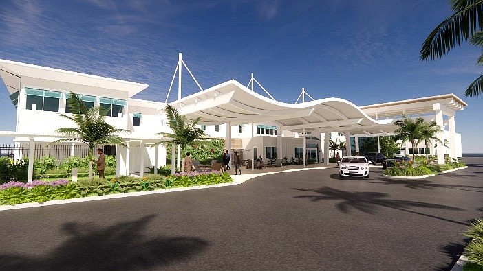 Courtesy. The Naples Airport Authority has begun a $7.6-million remodeling project of the General Aviation Terminal.Â