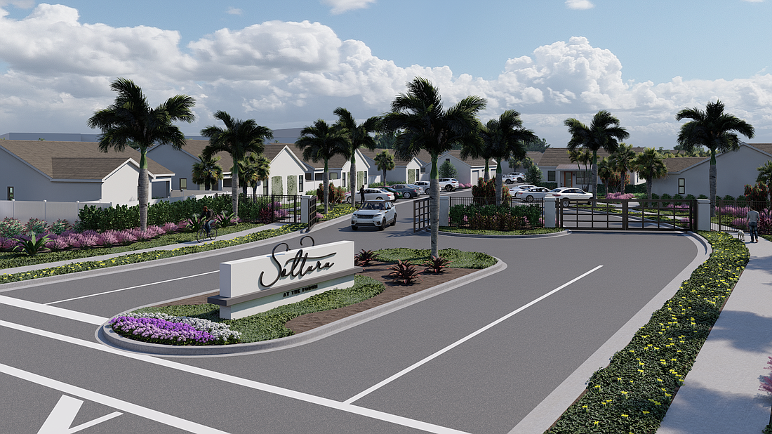 COURTESY RENDERING â€” Naples-based Halstatt Real Estate Partners plans to develop Soltura at the Forum, one of the first single-famlly rental developments in Southwest Florida.