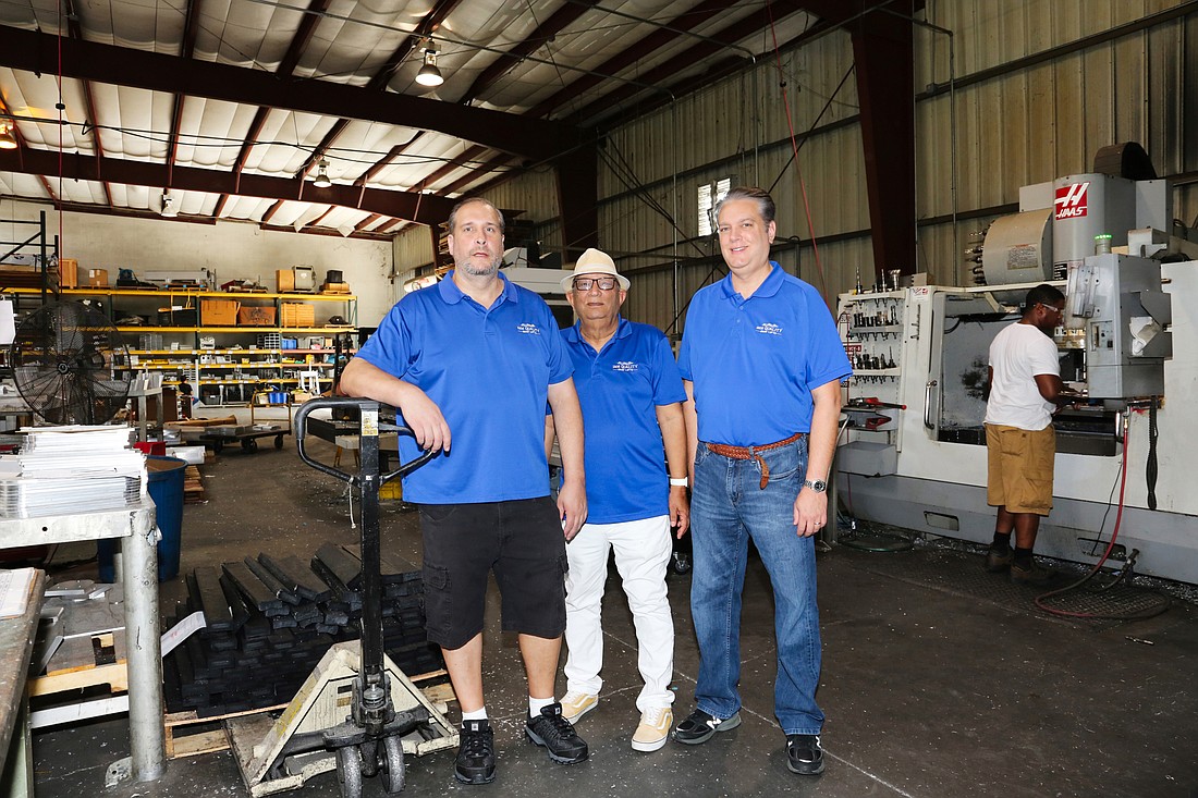 Stefania Pifferi. The Nanda family, Steve, Mike and dad Ashok plan to continue growing Fort Myers-based IMM Quality Boat Lifts.