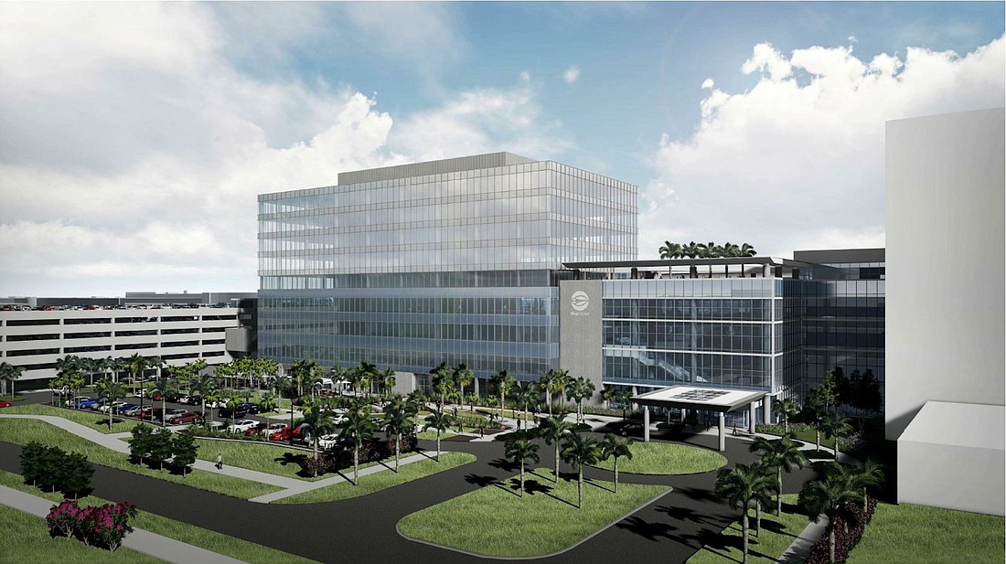 COURTESY PHOTO -- SkyCenter One at Tampa International Airport became one of three new office buildings delivered in Tampa Bay in the second quarter.