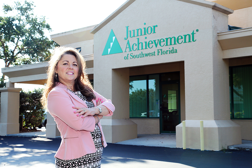 Stefania Pifferi. Junior Achievement of Southwest Florida, Fort Myers, recently announced its incoming board of directors. Pictured is Angela Fisher, the president and CEO.