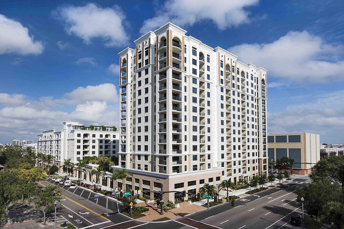 COURTESY PHOTO â€” Tricera Capital has acquired the ground-floor retail in The Related Groupâ€™s Icon Central apartment tower for $11.1 million.