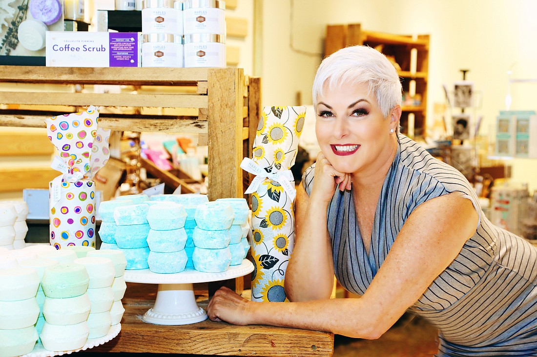 Stefania Pifferi. Deanna Wallin founded Naples Soap Co. in 2009, with a 300-square-foot space in Naples.