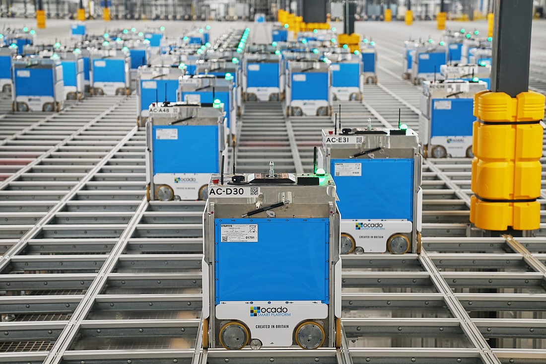 COURTESY: Kroger&#39;s high-tech, robotic-centric facility will allow it to deliver groceries to more people, faster.