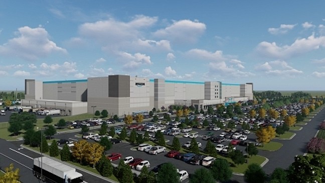 COURTESY: Amazon&#39;s new 630,000 square-foot fulfillment center, which is anticipated to launch in Tallahassee, Florida in late 2022, will create more than 1,000 new, full-time jobs.