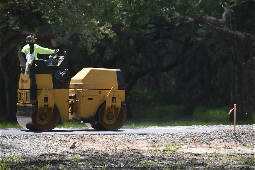 Courtesy. Work continued in April on a 50-acre parcel in Myakka City even after Manatee County code enforcement officers had received complaints about a possible lack of the proper permits.