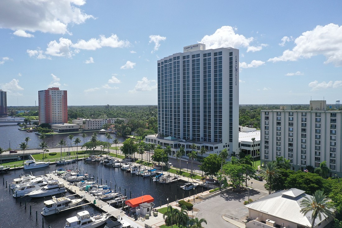 COURTESY: Campo Felice, a 24-story tower in Fort Myers, sold to Miami investor Westside Capital Group for $55 million.