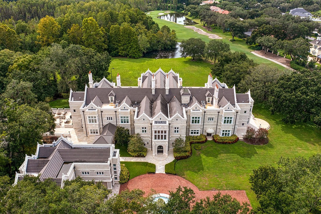 COURTESY:  Darcie Glazer Kassewitz and husband Joel have put their nearly 29,000-square-foot Tampa home on the market.   Glazer Kassewitz is co-owner of the Tampa Bay Buccaneers.