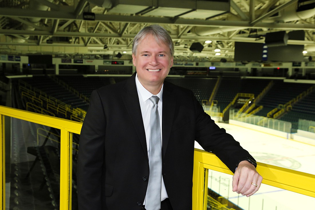 Stefania Pifferi. Scott Bryant, general manager/senior executive vice president of Hertz Arena in Estero, says the venue is primed to land big acts with its new management partner, Oak View Group Facilities.