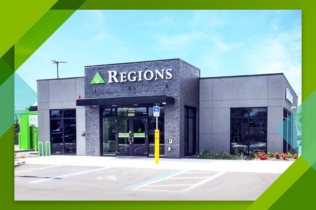 Courtesy. The new Regions Bank location in Lakewood Ranch offers a modern approach to banking with new video banking ATMs.