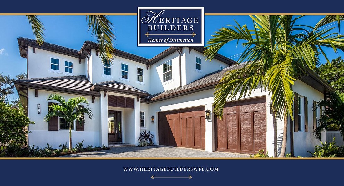 Courtesy. Heritage Homes recently announced a new collection of homes designed to be easily customizable.