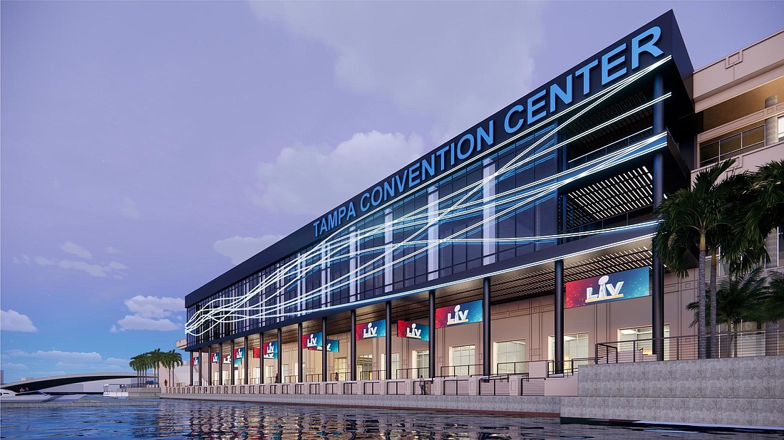 COURTESY: $38 million renovation and expansion of the Tampa Convention Center is scheduled to finish in July of 2023