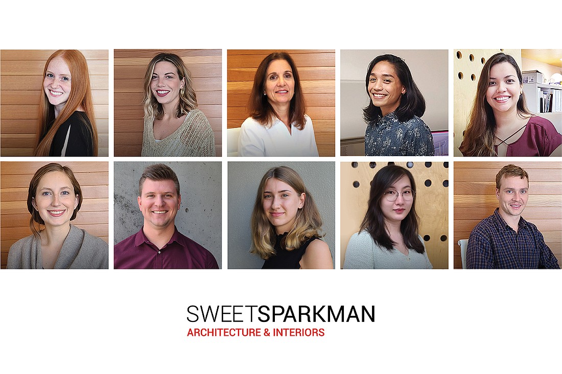 Courtesy. Sweet Sparkman Architecture and Interiors hired 10 new employees over the pandemic.
