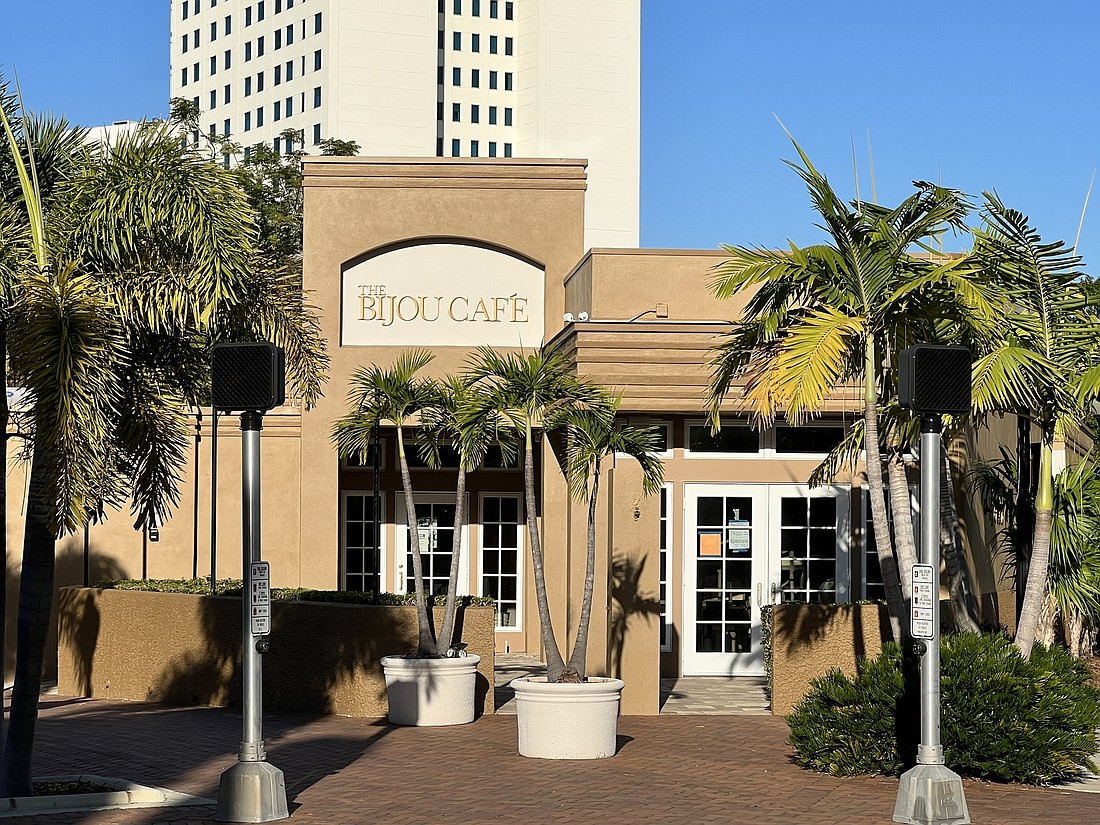 Courtesy. After being closed for three months, the Bijou Garden CafÃ© is set to reopen Tuesday, Nov. 16.