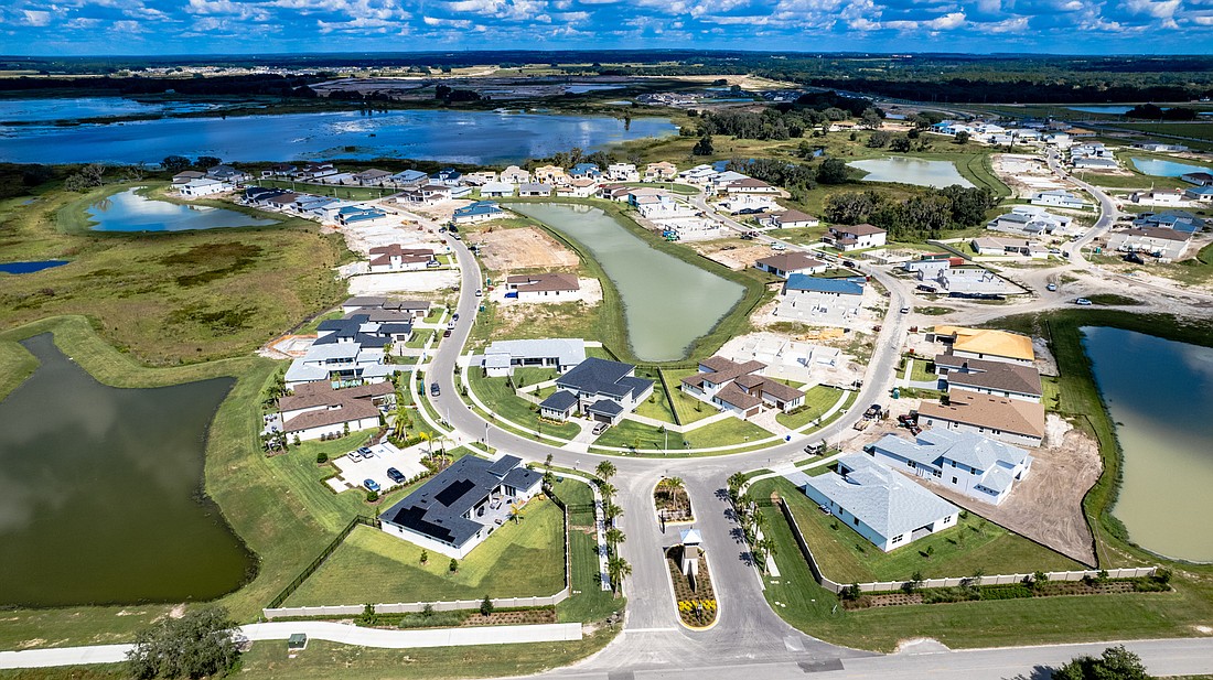 Courtesy. Epperson, a Metro Development Group community in Wesley Chapel, is the fastest-growing community in Tampa Bay in terms of housing starts, according to a new study.