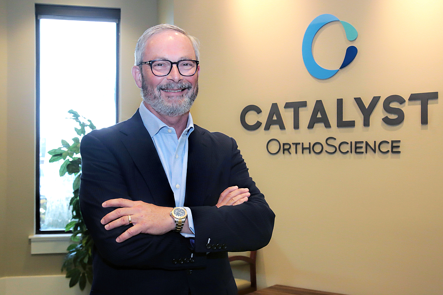 File. Catalyst Orthoscience CEO Brian Hutchison has more than 30 years of experience in the medical device industry.