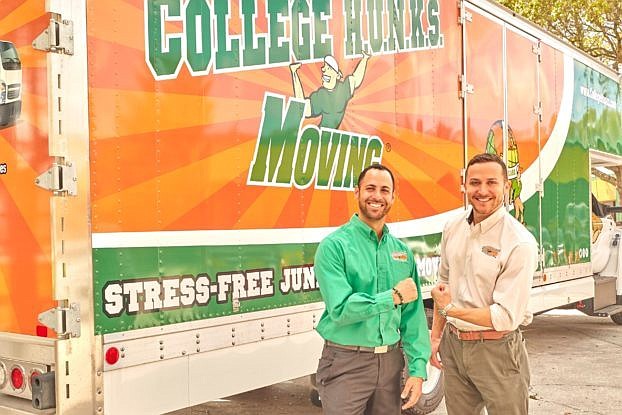 Courtesy. College HUNKS co-founders Nick Friedman and Omar Soliman appear in the Jan. 7 episode of "Undercover Boss."