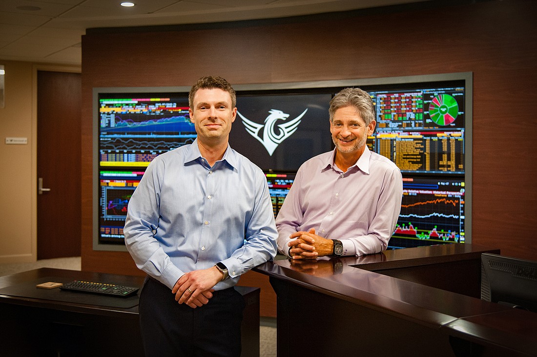 File. Ben Jones and Martin Kossoff are looking forward to being part of Mariner Wealth Advisors for a full calendar year in 2022.