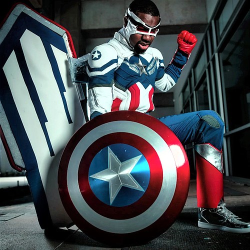 Courtesy. A Captain America cosplayer will make an appearance at St. Pete Comic Con.