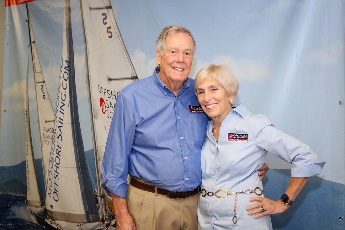 File. Steve and Doris Colgate have run Offshore Sailing School for more than 55 years.