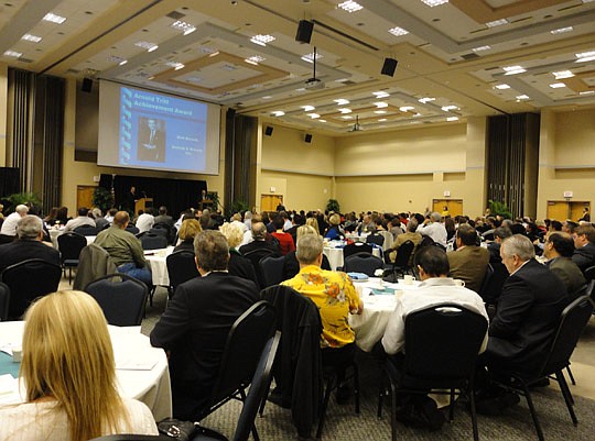 It was a packed house in December for the installation of the SMC and NEFBA officers at the UNF University Center.