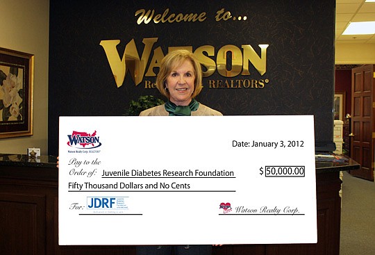 Wagner led Watson's efforts to help juvenile diabetes.