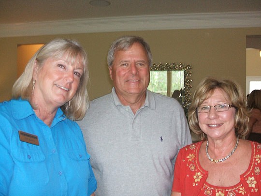 DR Horton opened a new model recently at Eagle Landing and invited area Realtors to take a look. The hosts were members of the East West Communities team including Jude Barwig, developer Roger Arrowsmith and Bev Dubis.