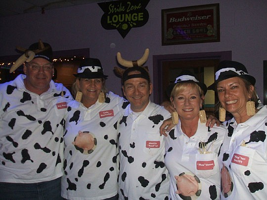 The Jacksonville Women's Council of Realtors held its annual bowling tournament at Beach Bowl in Jacksonville Beach last month with a large turnout of teams, some dressing in various "uniforms."  One came as a herd of cows with nicknames: Marinus Stor...
