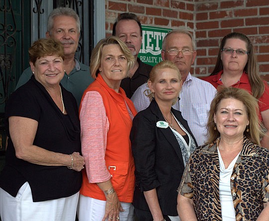 (back) Phil Stantial, Phillip Cuevas, Max Franklin and Beth Reed. (front) Musette Gilberstadt, Wanda Franklin, Patty Kendall and Donna Gordon.