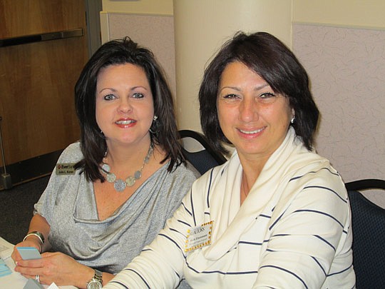 Julie Koren of EverBank and Rosie Eisenmann of Watson Realty attended the mosr recent meeting of the Women's Council of Realtors.