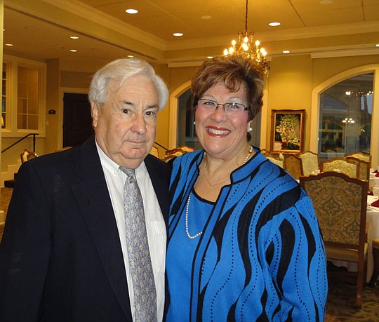 Joe Scalzo of Kearney Real Estate Services with Mary Ann Bongiorno of Watson Realty.