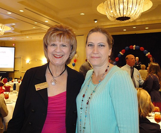 Jane Fairall of Watson Realty with Evonne Moody of NEFAR.