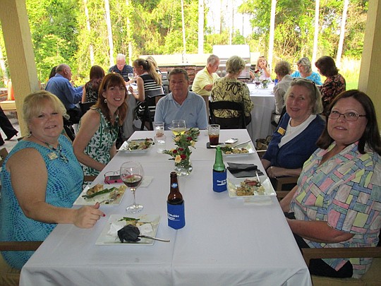 Sherri Bessent and Grace McCurry, Coldwell Banker; and Boyd McCurry; Cyndy Yaffe and Sheila Bonanno, Re/Max Specialists.