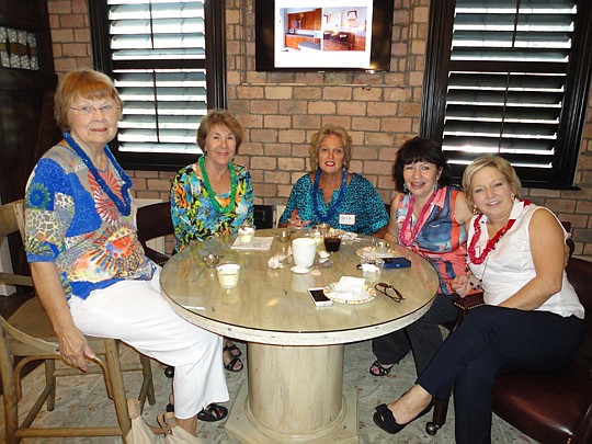 Connie Shelfer of Coldwell Banker Vanguard, Marge Bradberry of ERA Davis and Linn, Jackie Cannon of Watson, Cathy Bade of Prudential Network Realty and Sue Molly of Re/Max Watermarke.