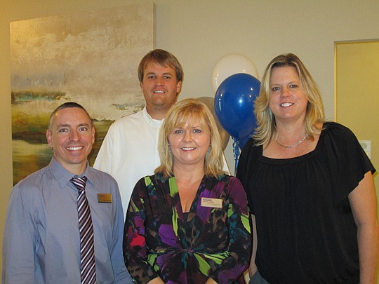 Lennar and D.R. Horton have opened a new area in Nocatee named Brookwood and invited Realtors last month to take a look at the property.  The group included (from left) John Haden, D.R. Horton; Clint Shea, Stockton Real Estate; Lauren Eastman, D.R. Ho...