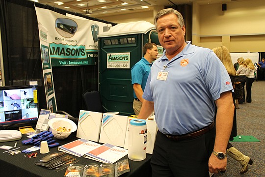 Dave Kreber, regional sales manager for Capitol Materials, came to NEFBA's Construction Industry Trade Expo to introduce his company to a new region. The company supplies building materials such as drywall, insulation, steel framing and acoustical cei...