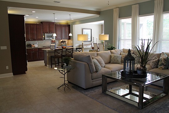 Lennar describes its Genesis Bonus at North Palencia as a home within a home. The model includes a 600-square-foot suite within its 3,800-square-foot home, complete with a bedroom, kitchenette, living room and single-car garage. Designed for a multi-g...