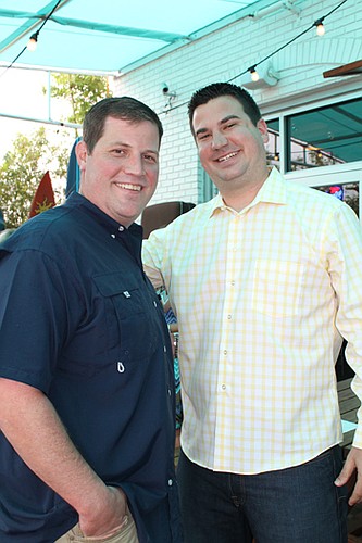 Yellowfin Realty, a Tampa-based agency, opened its first office in Jacksonville Beach in April. The company's Jacksonville operations are led by Yellowfin co-owner Luke Morris (left). Morris hired SMC Rookie of the Year Cole Slate (right) in May to op...