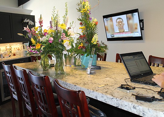 This coffee bar gives The Legends of Real Estate East Coast a bistro feel. It's a place where agents congregate and work collaboratively, co-broker Audrey Lackie said.