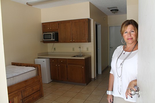 Shelly Davalos said at the Daniel Foundation's Project Prepare, homeless teens stay in school, hold down a job and pay $200 a month toward their expenses while learning to live independently. The Northeast Florida Association of Realtors will renovate...