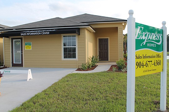 National homebuilder D.R. Horton opened its first Express Homes model on Jacksonville's Westside last month. The smaller, more affordable line of houses is part of a national strategy to sell to first-time home buyers, which the company believes are u...