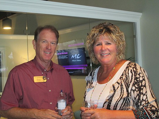 Paul Gruenther of The Legends of Real Estate East Coast and Karen Chartier of Fairway Mortgage.